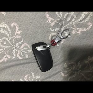BMW Key Fob Protector Leather Black
